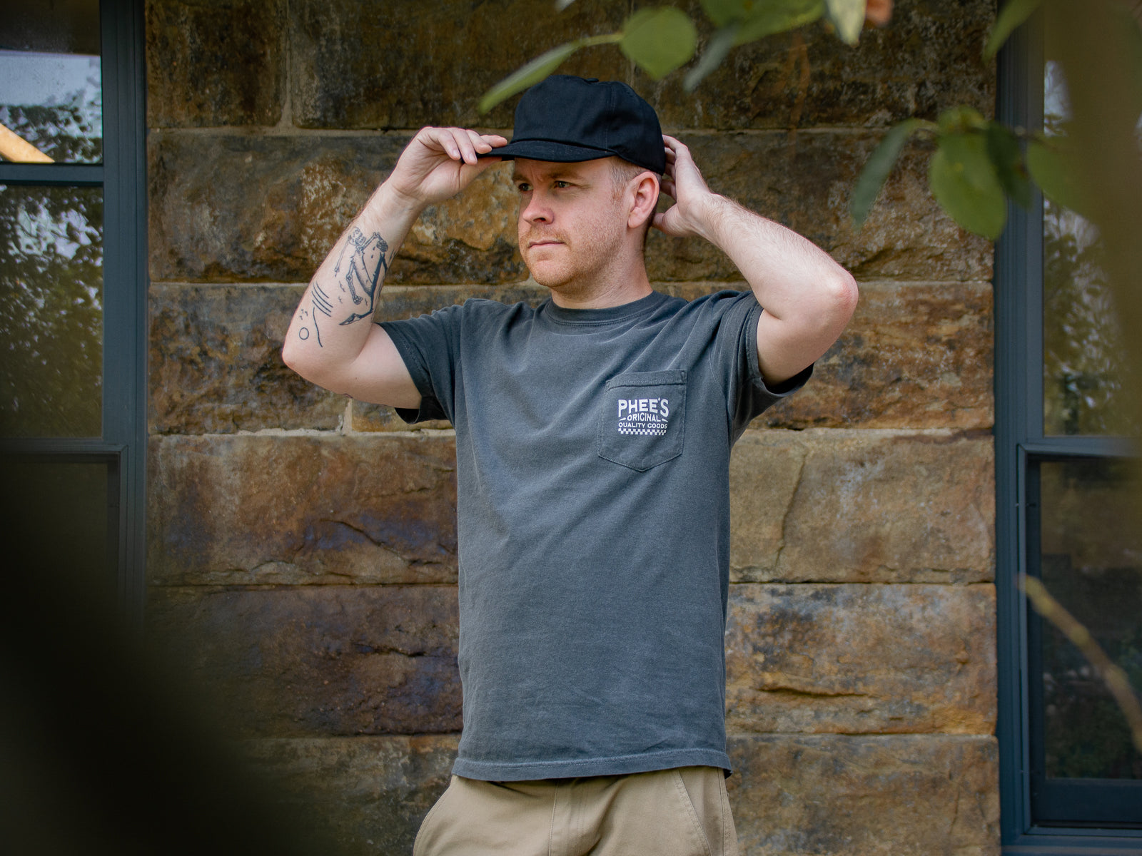 Checkered Pocket Tee