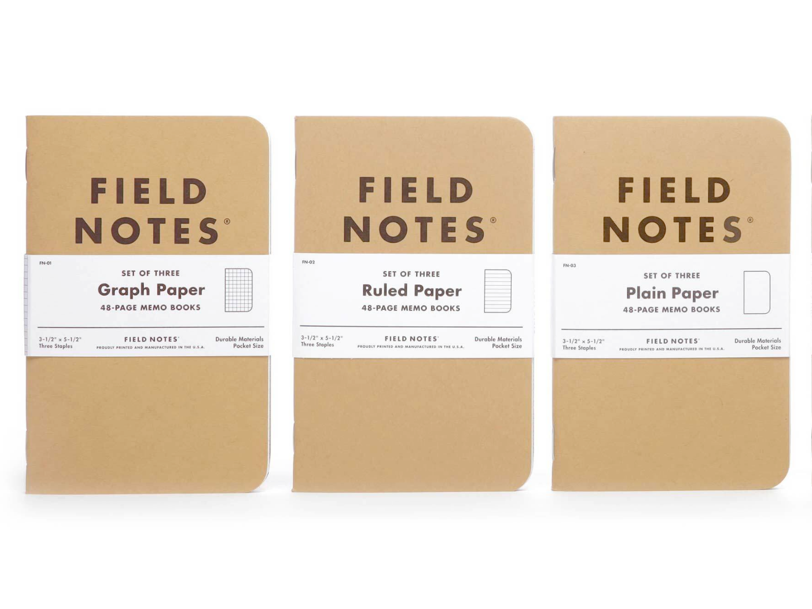 Field Notes - Original Kraft Notebook – Phee's Original Goods